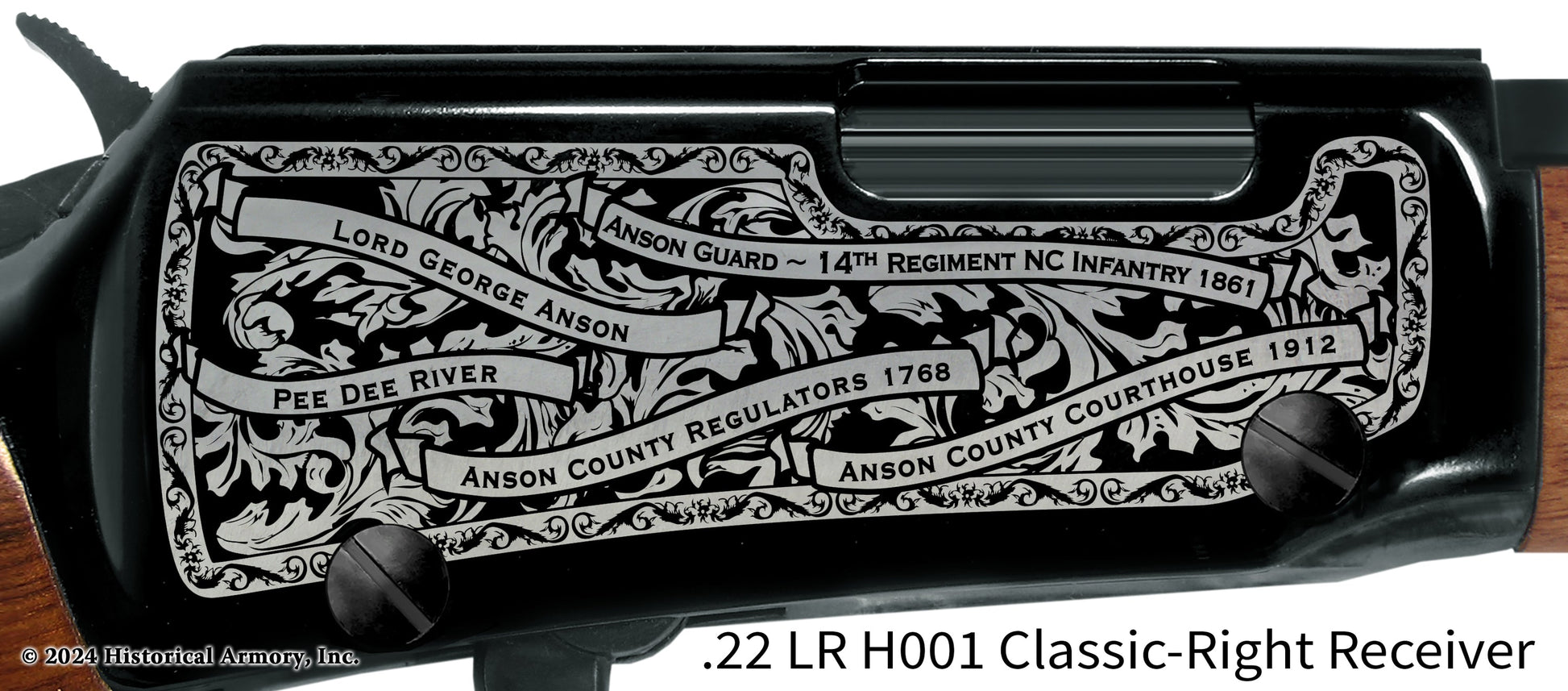 Anson County North Carolina Engraved Henry H001 Rifle