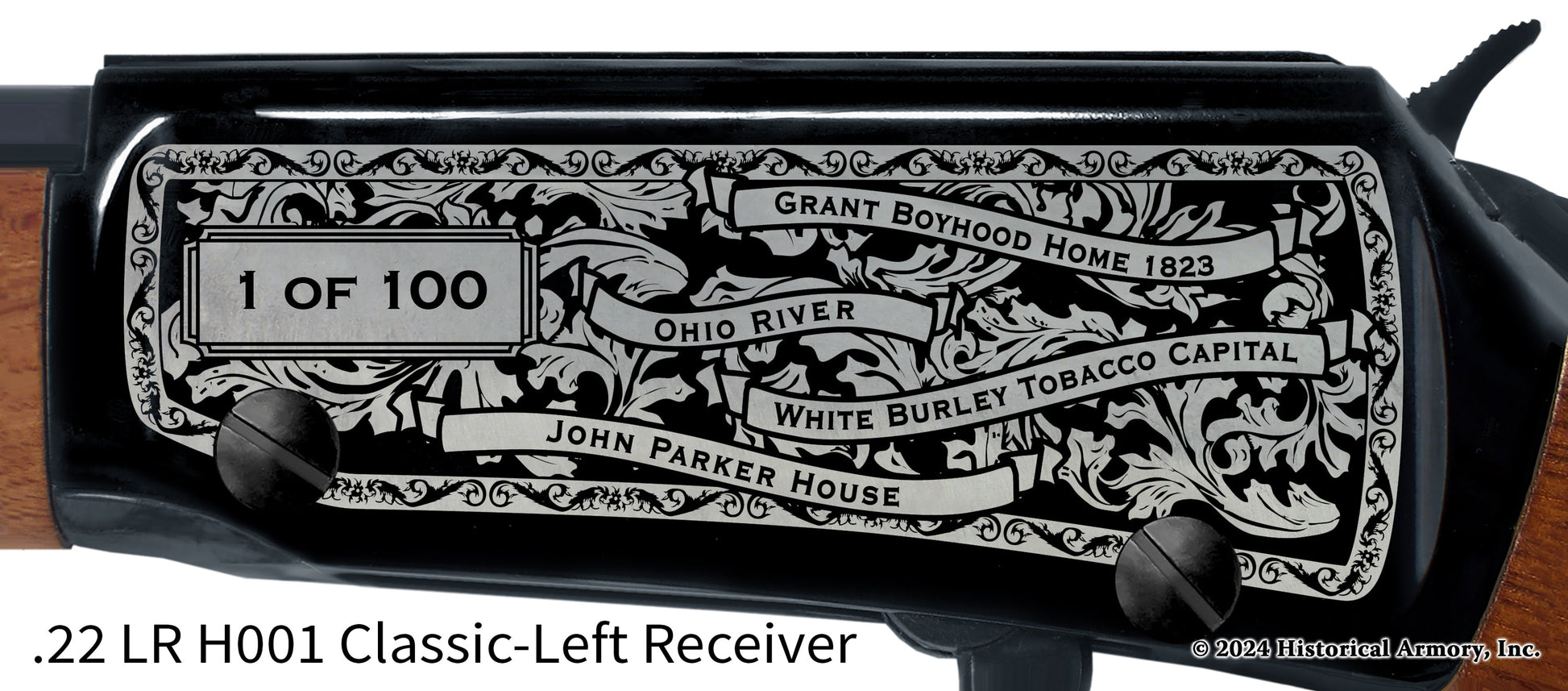 Brown County Ohio Engraved Henry H001 Rifle