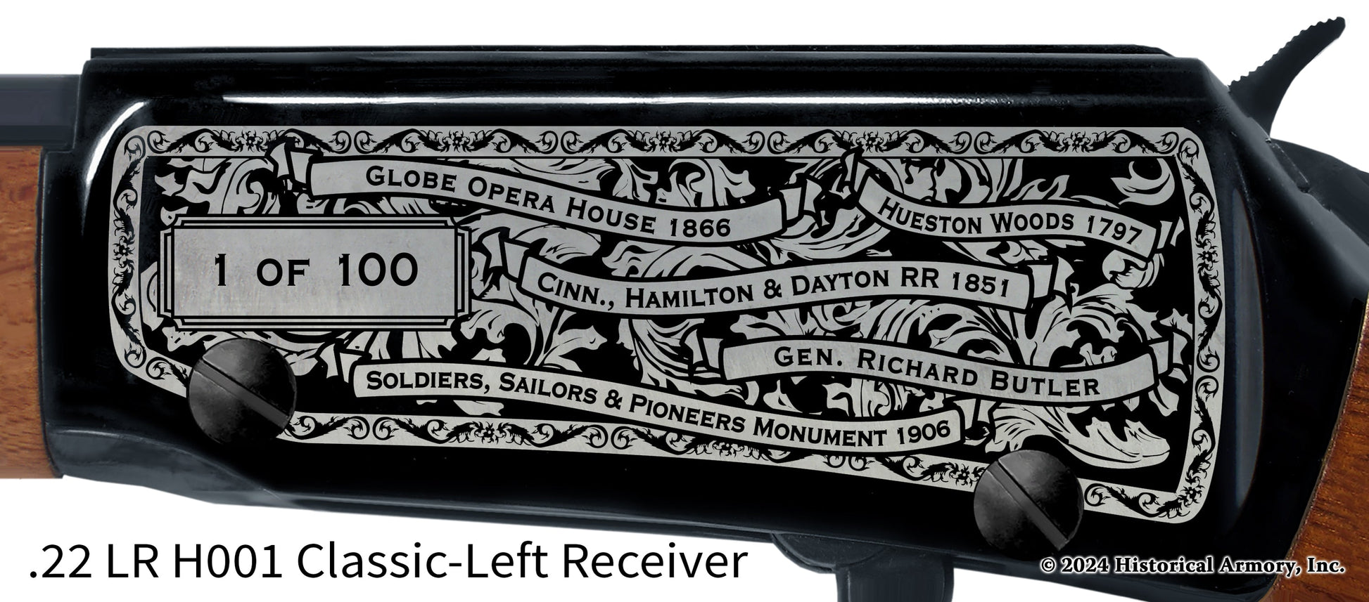 Butler County Ohio Engraved Henry H001 Rifle