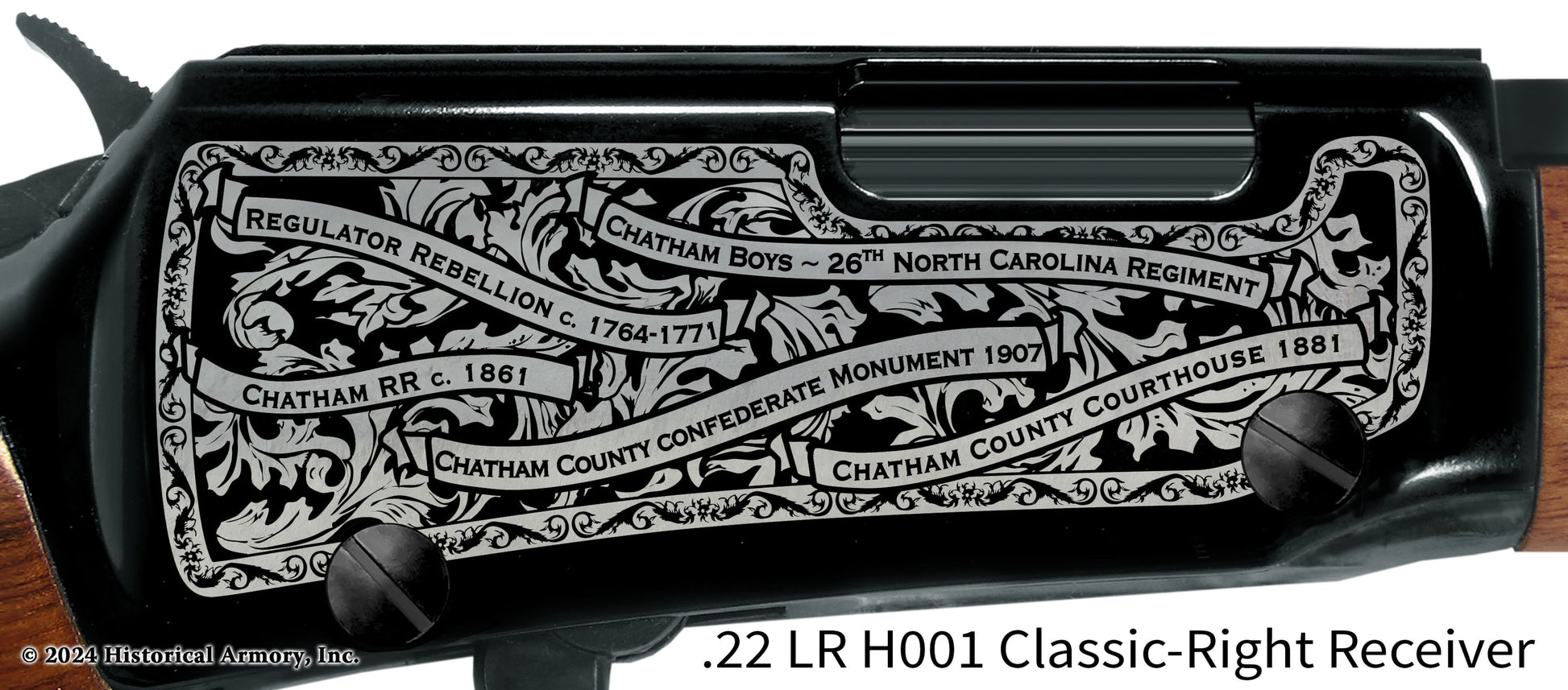 Chatham County North Carolina Engraved Henry H001 Rifle