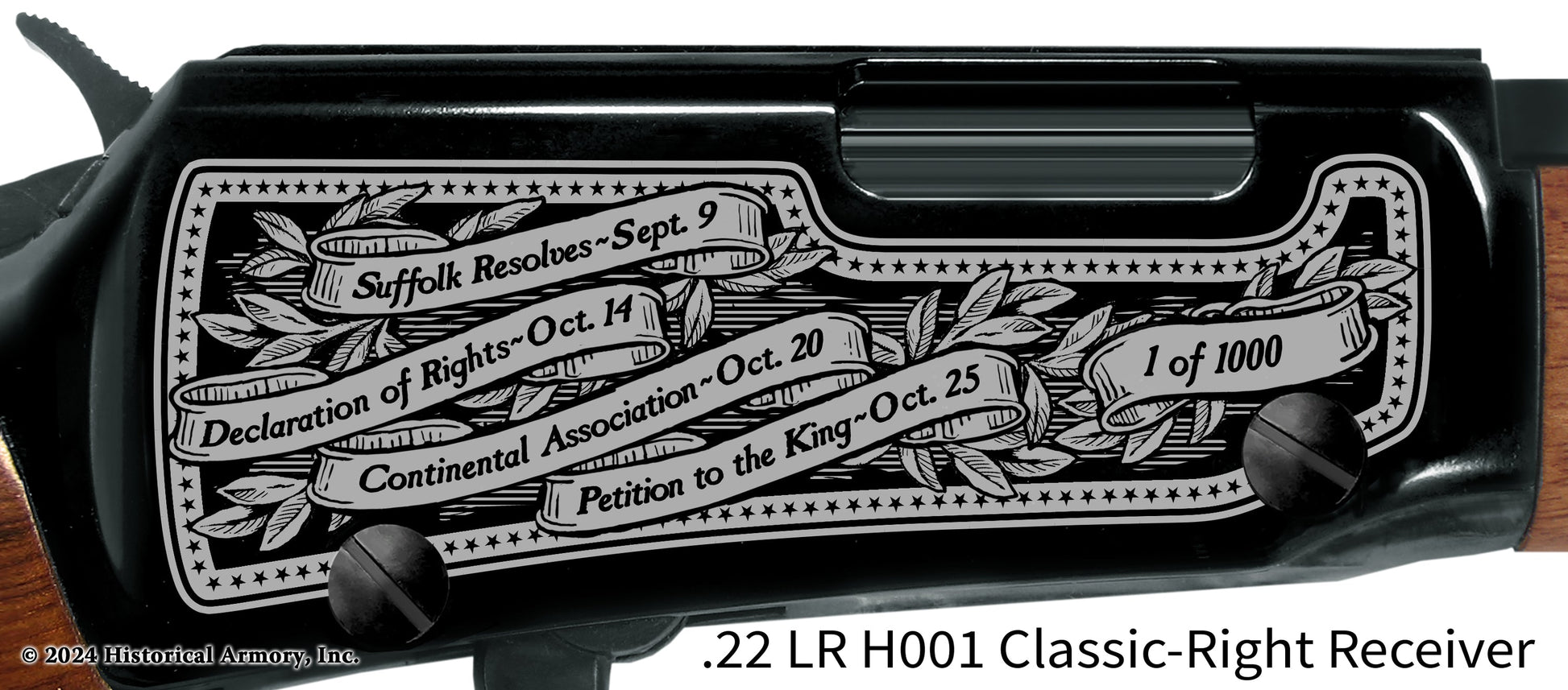 First Continental Congress Limited Edition Engraved Rifle