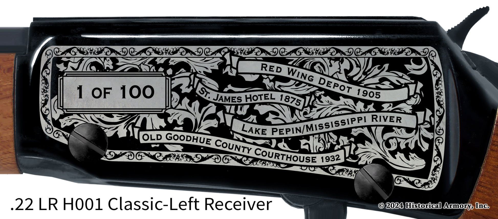 Goodhue County Minnesota Engraved Henry H001 Rifle