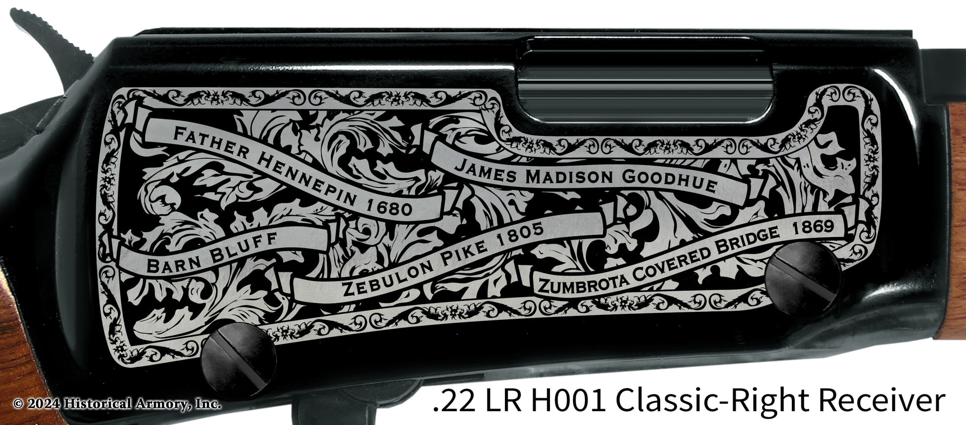 Goodhue County Minnesota Engraved Henry H001 Rifle