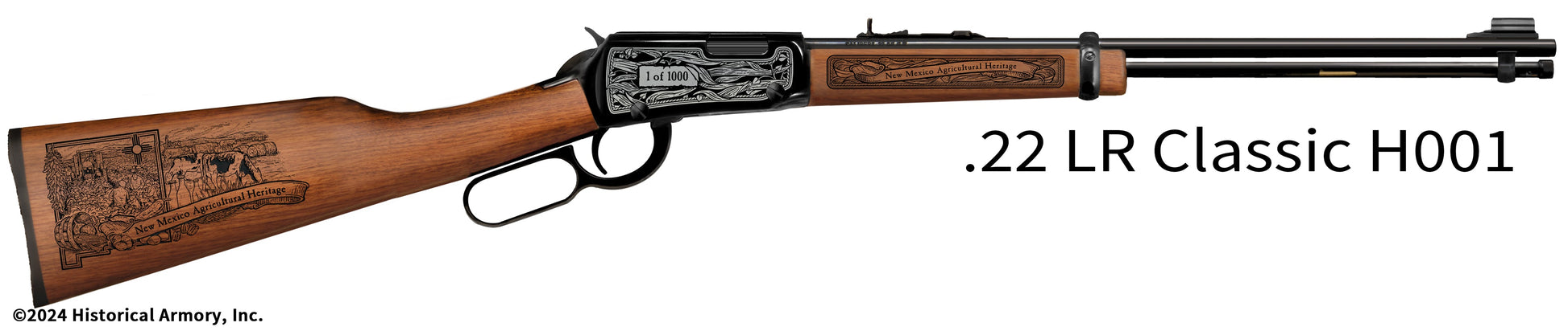 New Mexico Agricultural Heritage Engraved Henry H001 Rifle