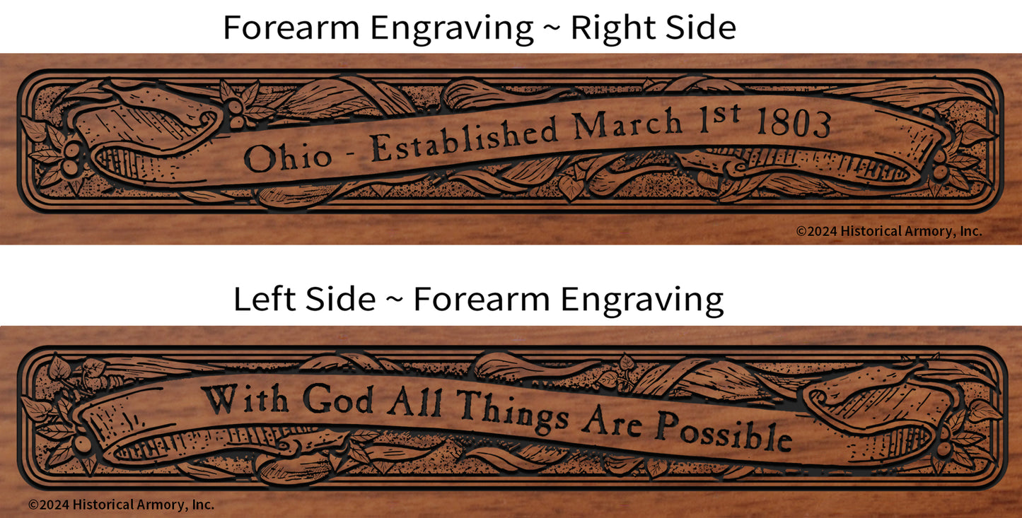 Ohio State Agricultural Heritage Engraved Rifle