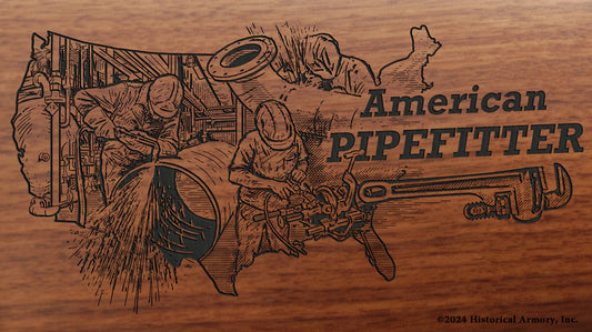 American Pipefitter Limited Edition Engraved Rifle