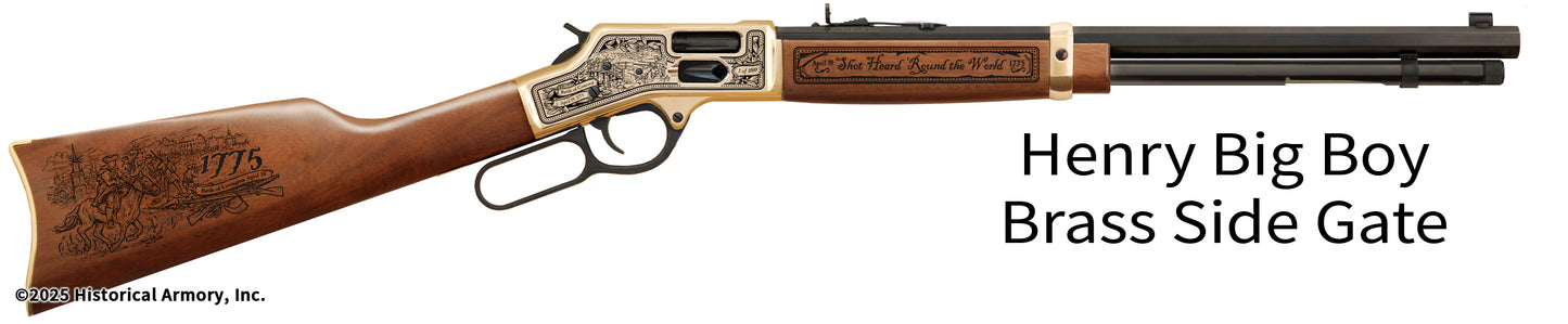 Shot Heard 'Round the World Limited Edition Engraved Rifle