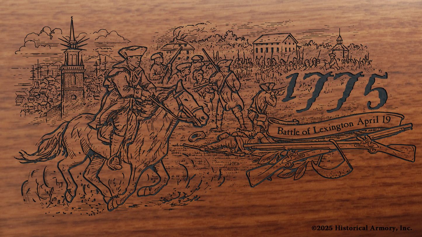 Shot Heard 'Round the World Limited Edition Engraved Rifle