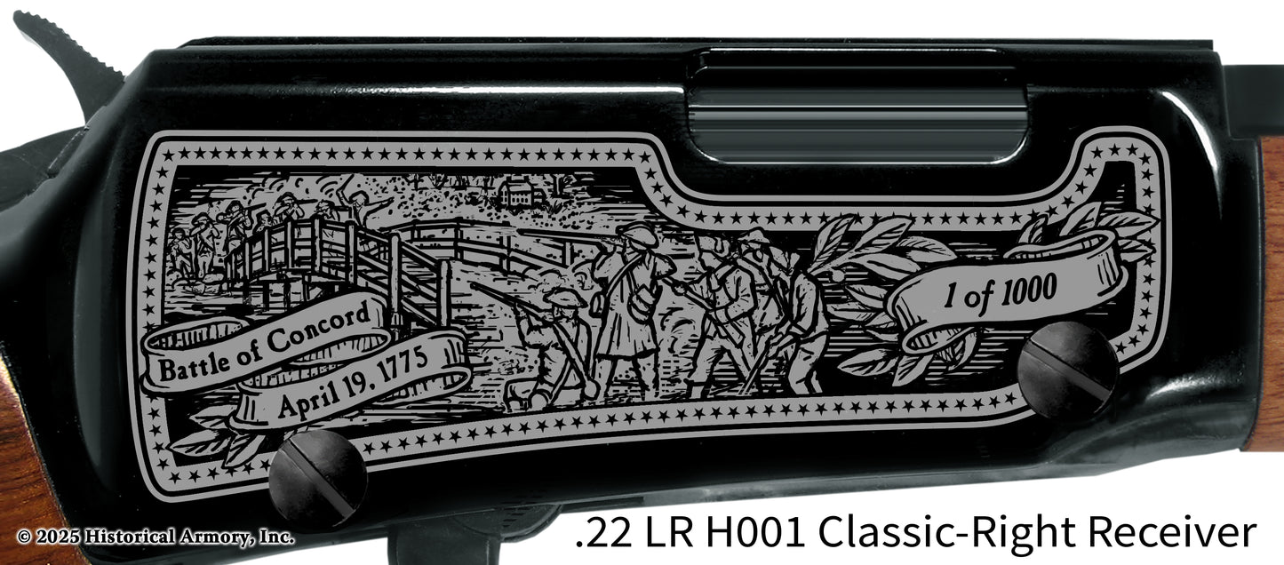 Shot Heard 'Round the World Limited Edition Engraved Rifle