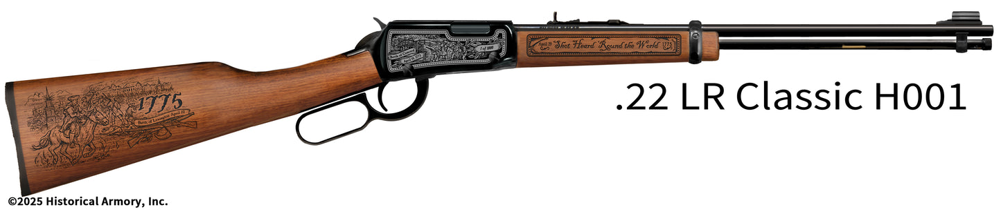 Shot Heard 'Round the World Limited Edition Engraved Rifle