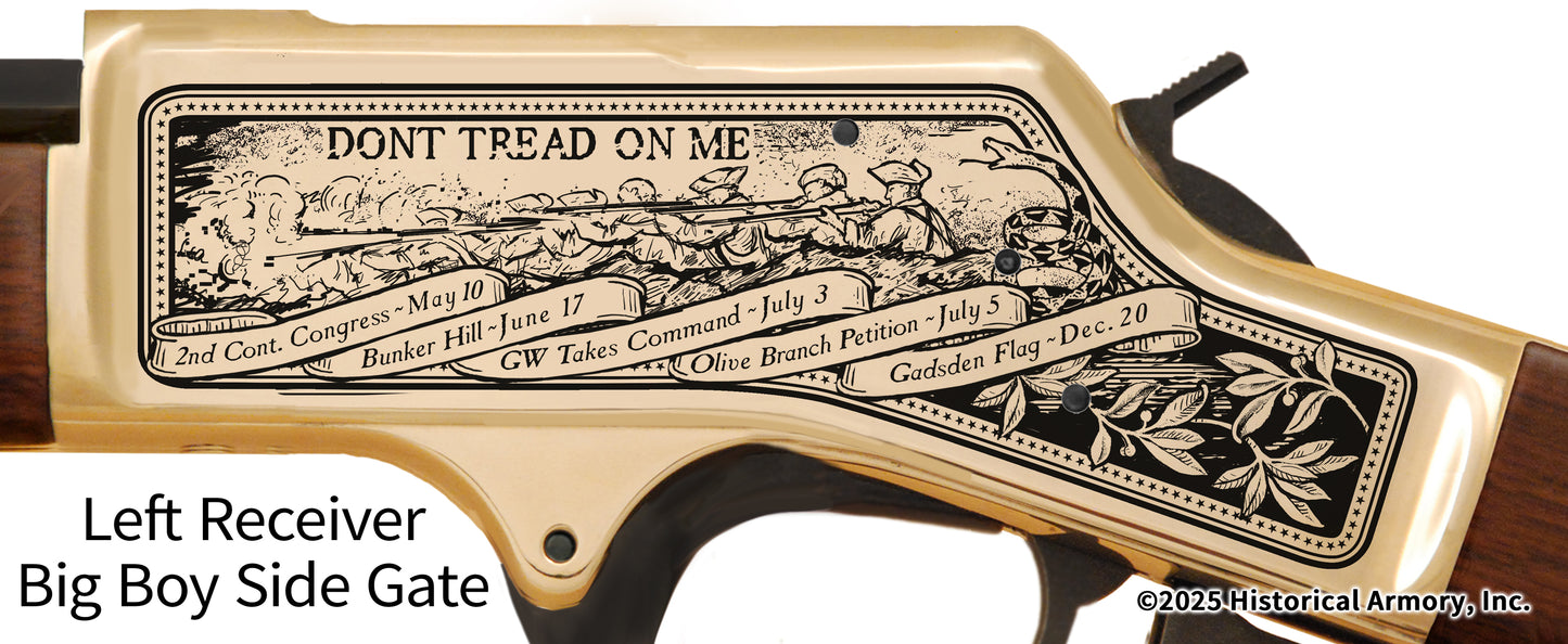 Shot Heard 'Round the World Limited Edition Engraved Rifle