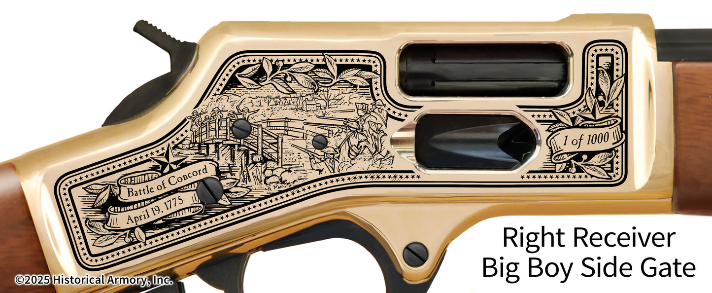 Shot Heard 'Round the World Limited Edition Engraved Rifle