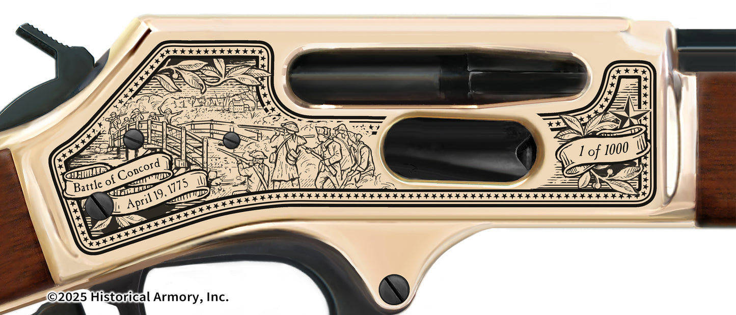 Shot Heard 'Round the World Limited Edition Engraved Rifle