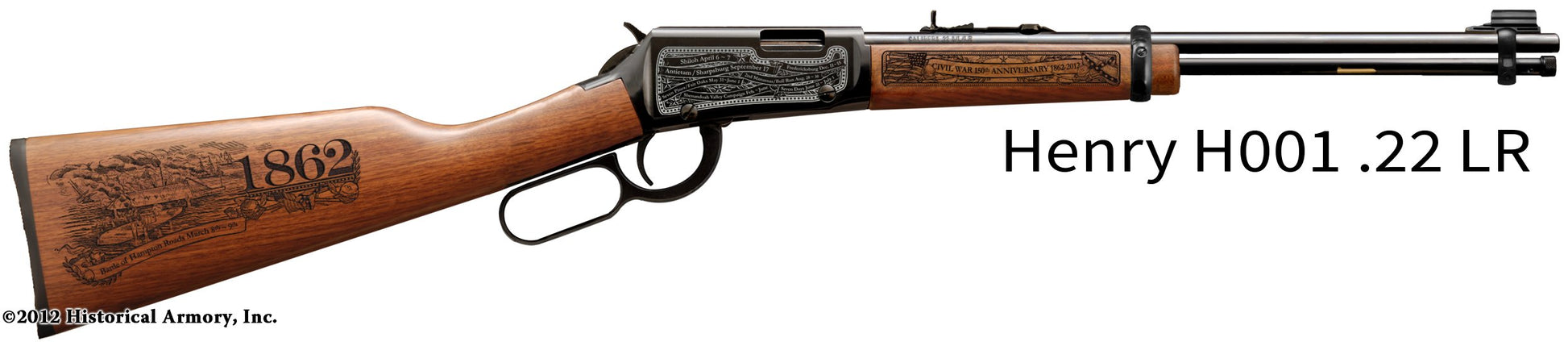 Civil War 150th Anniversary 1862 Limited Edition Classic .22 LR