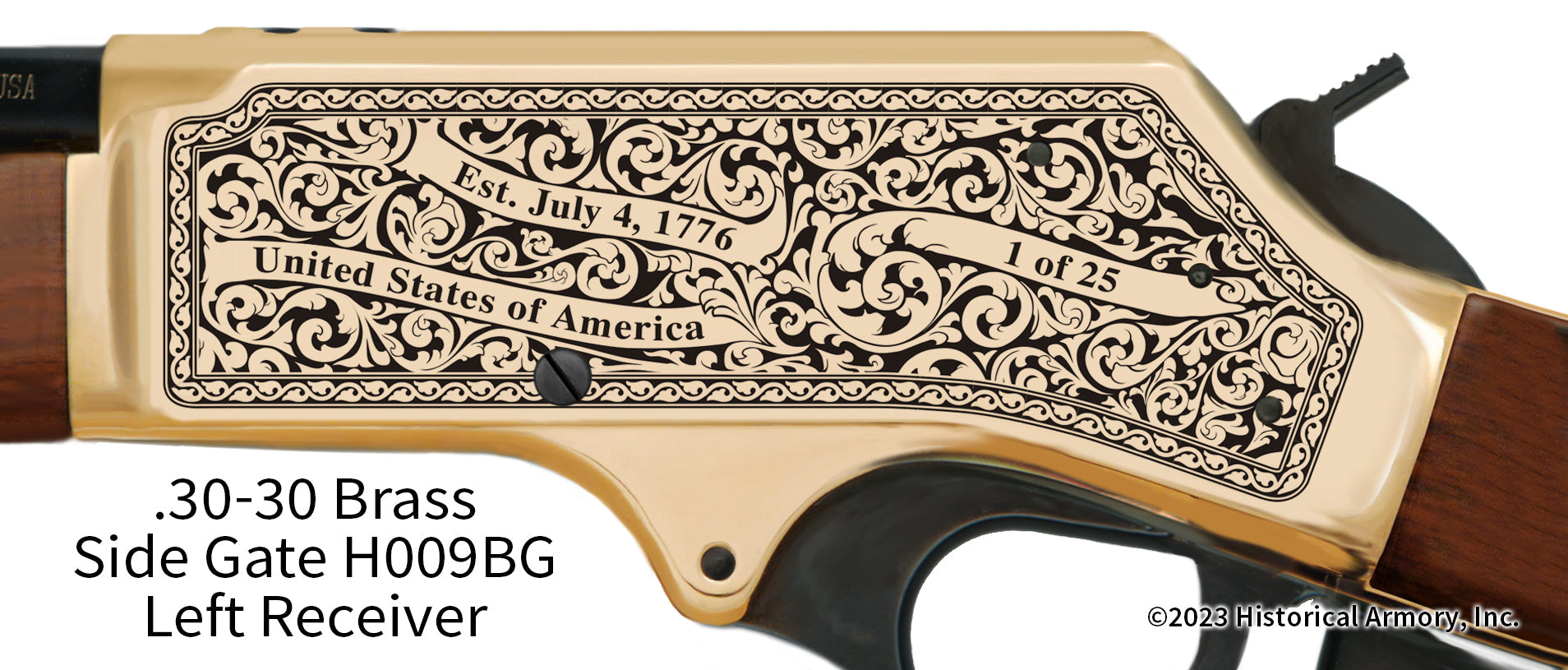 Morehouse Parish Louisiana Engraved Henry .30-30 Rifle